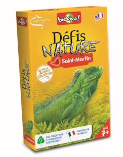 Jouet-Jeu de cartes - défis nature -  saint martin -  fabriqué en france