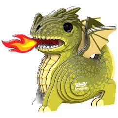 Jouet-Jeux éducatifs-Puzzle 3d - dragon