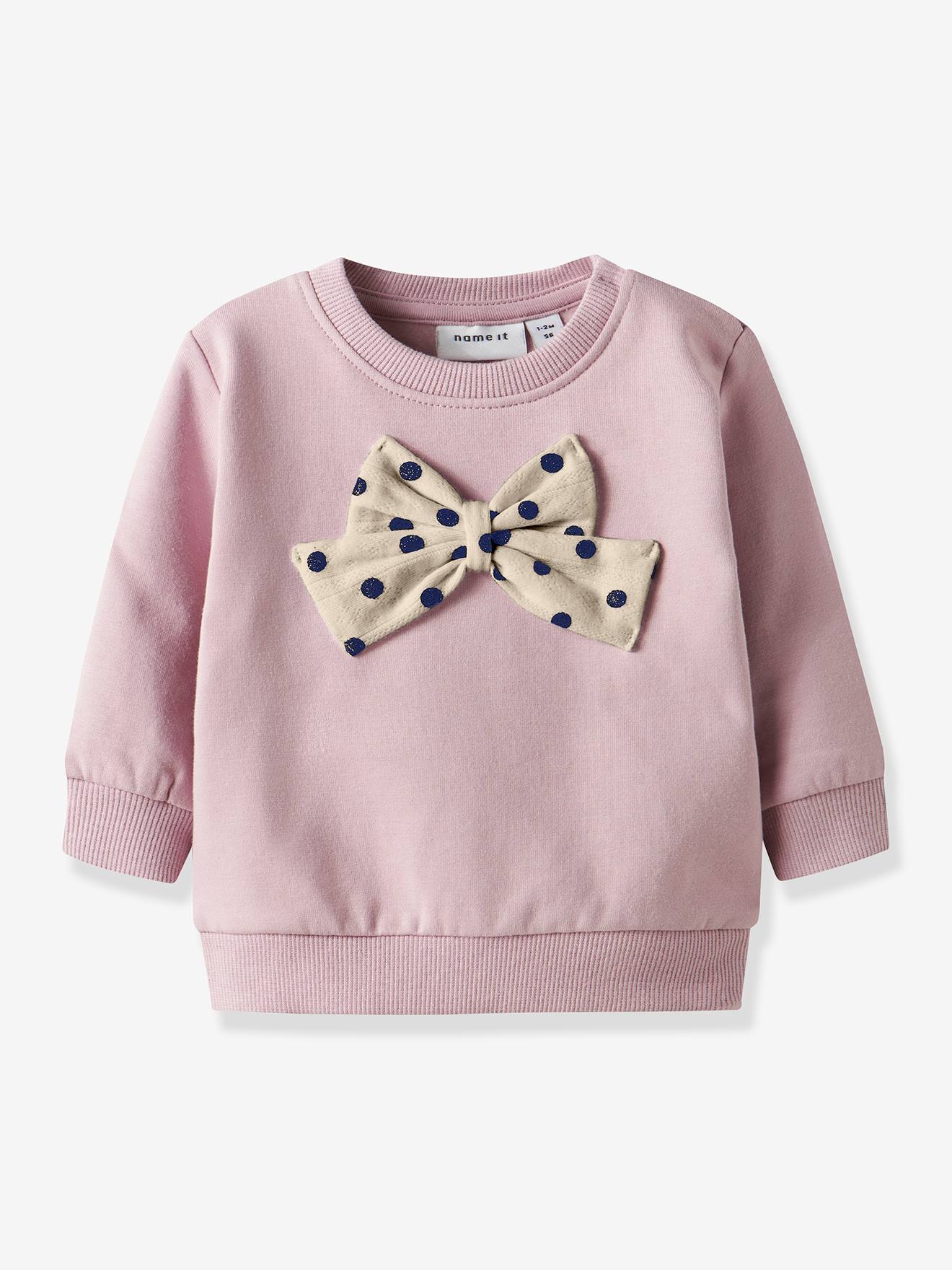 Sweatshirt NBFROWANE bébé fille NAME IT lilas