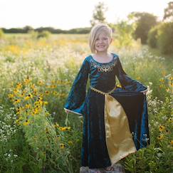 Jouet-Déguisement enfant – robe de reine guenièvre