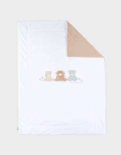 Linge de maison et décoration-Couverture brodée en veloudoux®