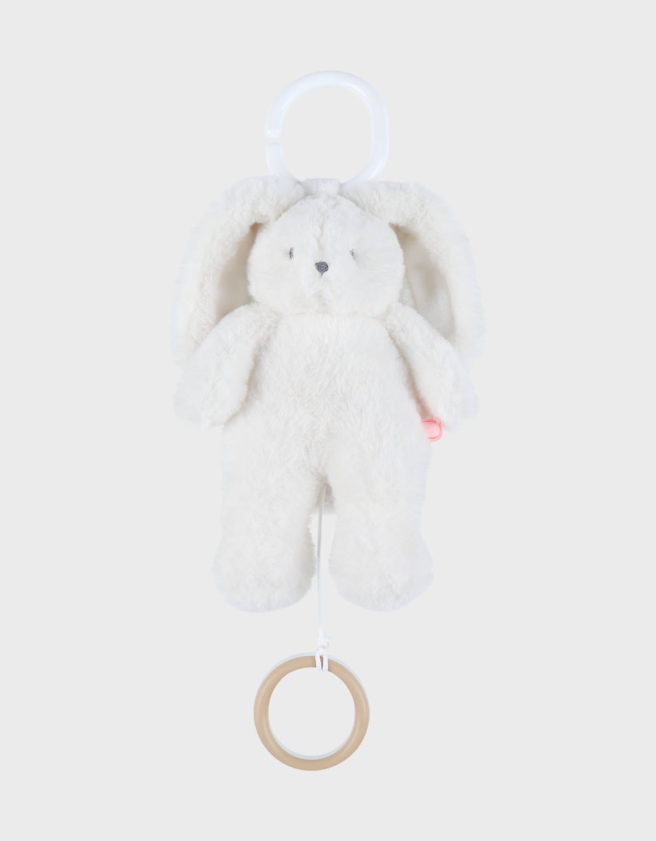 Peluche Mini-musicale 20cm - Snow Blanc