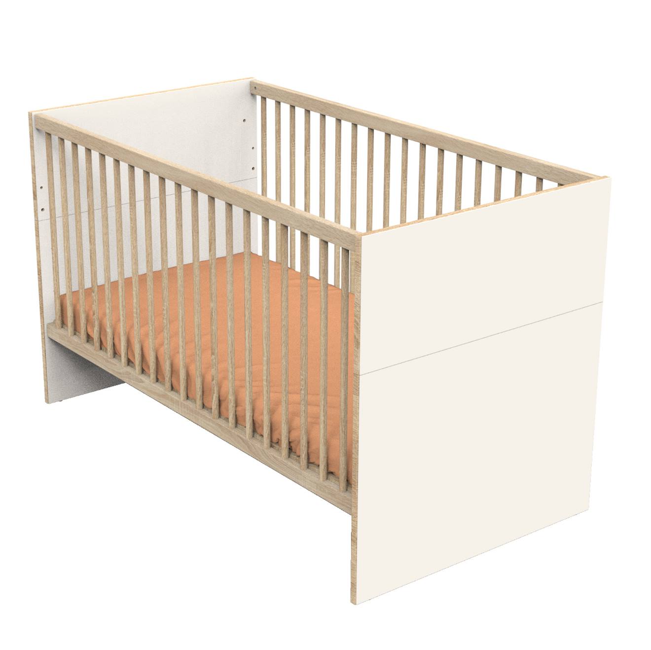 Lit Évolutif 140x70 - Little Big Bed - Camille Vanille
