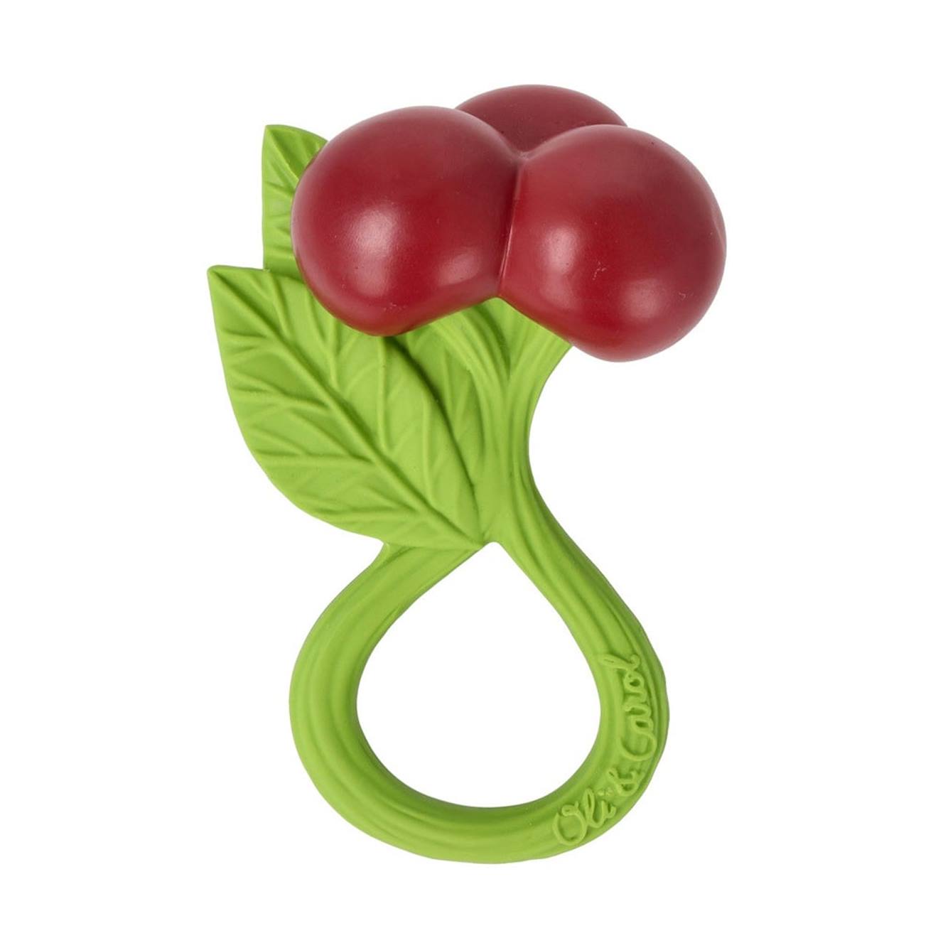 Hochet De Dentition - Cerise Multicolore