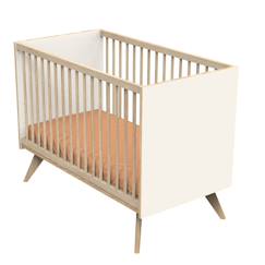 Lit bébé 120x60 à barreaux sur pieds - camille  - vertbaudet enfant