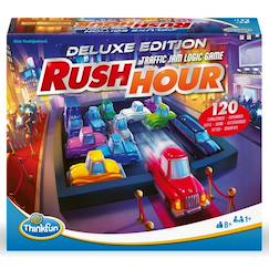 Jouet-Rush hour deluxe edition Jeu de Logique Embouteillage 120 défis