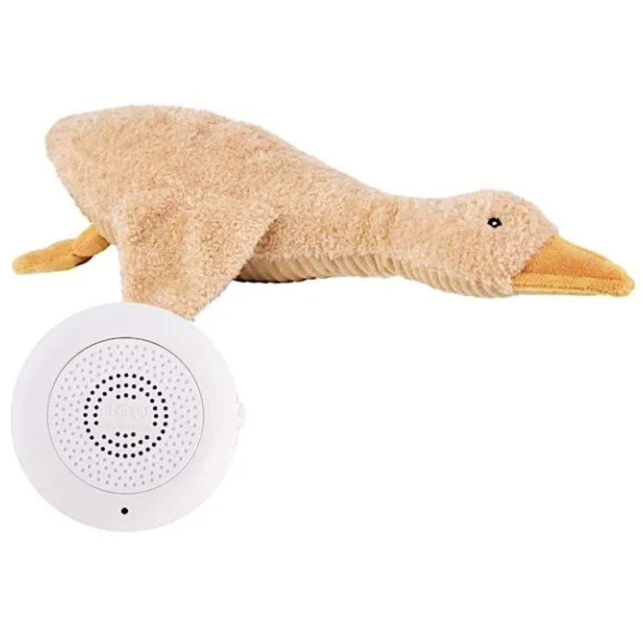 Peluche Bruit Blanc Rechargeable Oie Liva Marron Beige (FLOW) - Image 1