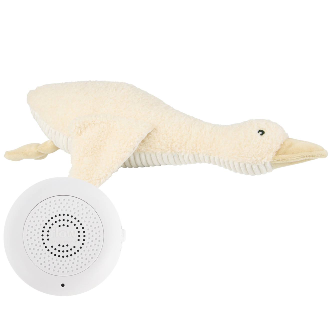 Peluche Bruit Blanc Rechargeable Oie Liva Beige Beige (FLOW) - Image 2