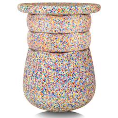 Chambre et rangement-Tabouret modulaire dynamic all super confetti
