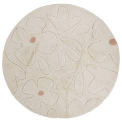 Linge de maison et décoration-Décoration-Tapis gentle flora rond