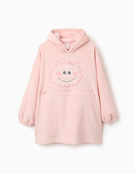 Fille-Pull, gilet, sweat-Sweat-Sweat à capuche convertible en oreiller monstres d'émotions