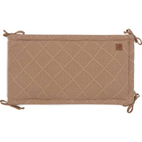 Tour de lit cosy knit biscuit (pour lits 60 x 120 ou 70 x 140 cm) Beige+Ecru+Marron 14 - vertbaudet enfant 