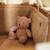 Tour de lit cosy knit biscuit (pour lits 60 x 120 ou 70 x 140 cm) Beige+Ecru+Marron 17 - vertbaudet enfant 