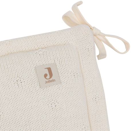 Tour de lit cosy knit biscuit (pour lits 60 x 120 ou 70 x 140 cm) Beige+Ecru+Marron 9 - vertbaudet enfant 