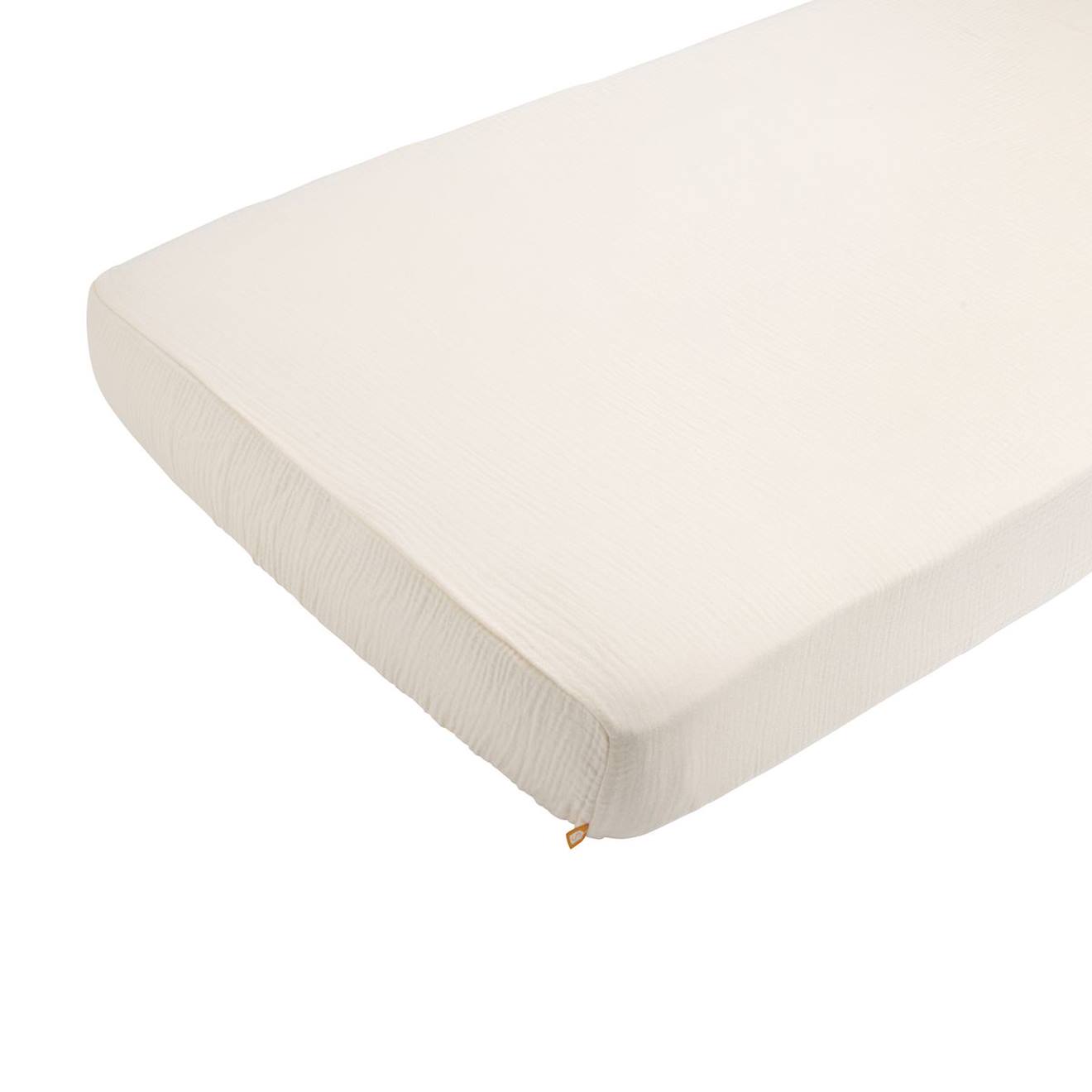 Drap Housse En Gaze De Coton - Leopard Ecru