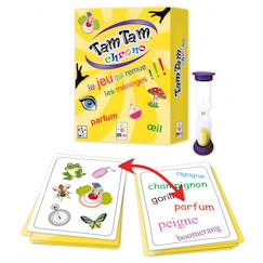 Jouet-Jeu de lecture et de rapidité Tam tam chrono