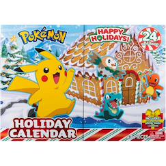 Jouet-Jeux d'imagination-Pokémon - calendrier de l'avent battle figures