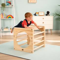 -Cube d'escalade montessori bois fsc®