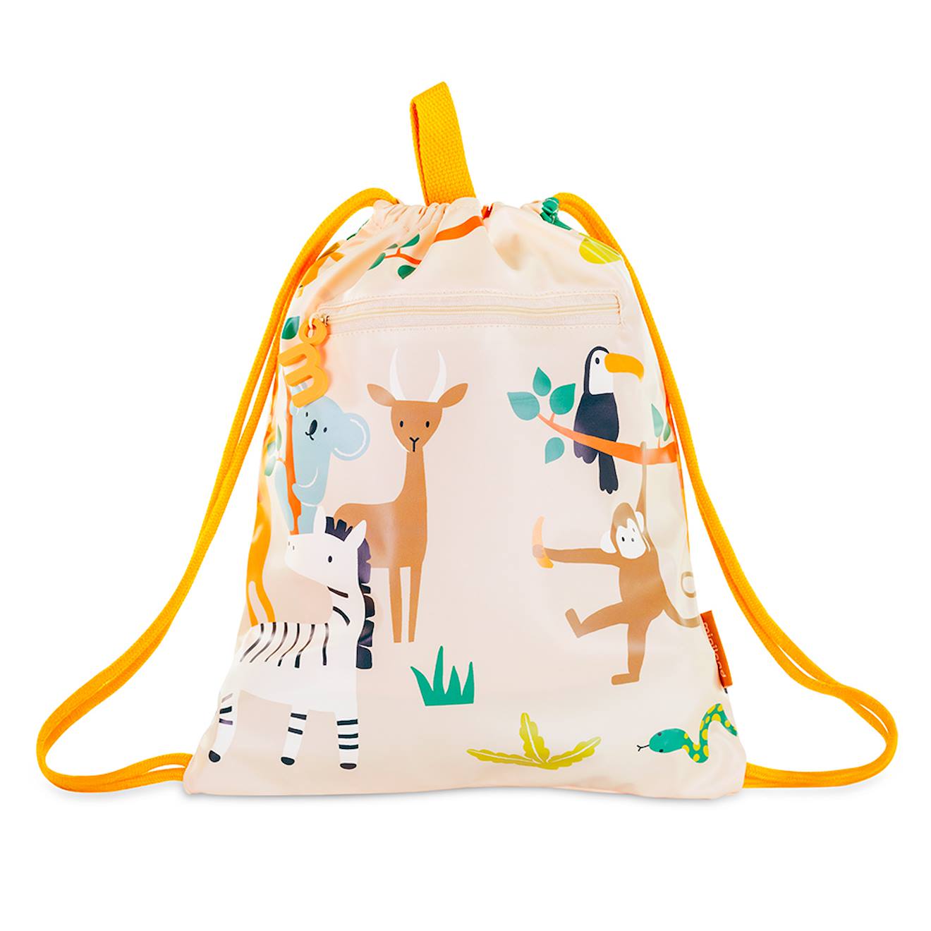 Sac À Dos Sac Enfant Jungle Jaune (Miniland) - Couverture