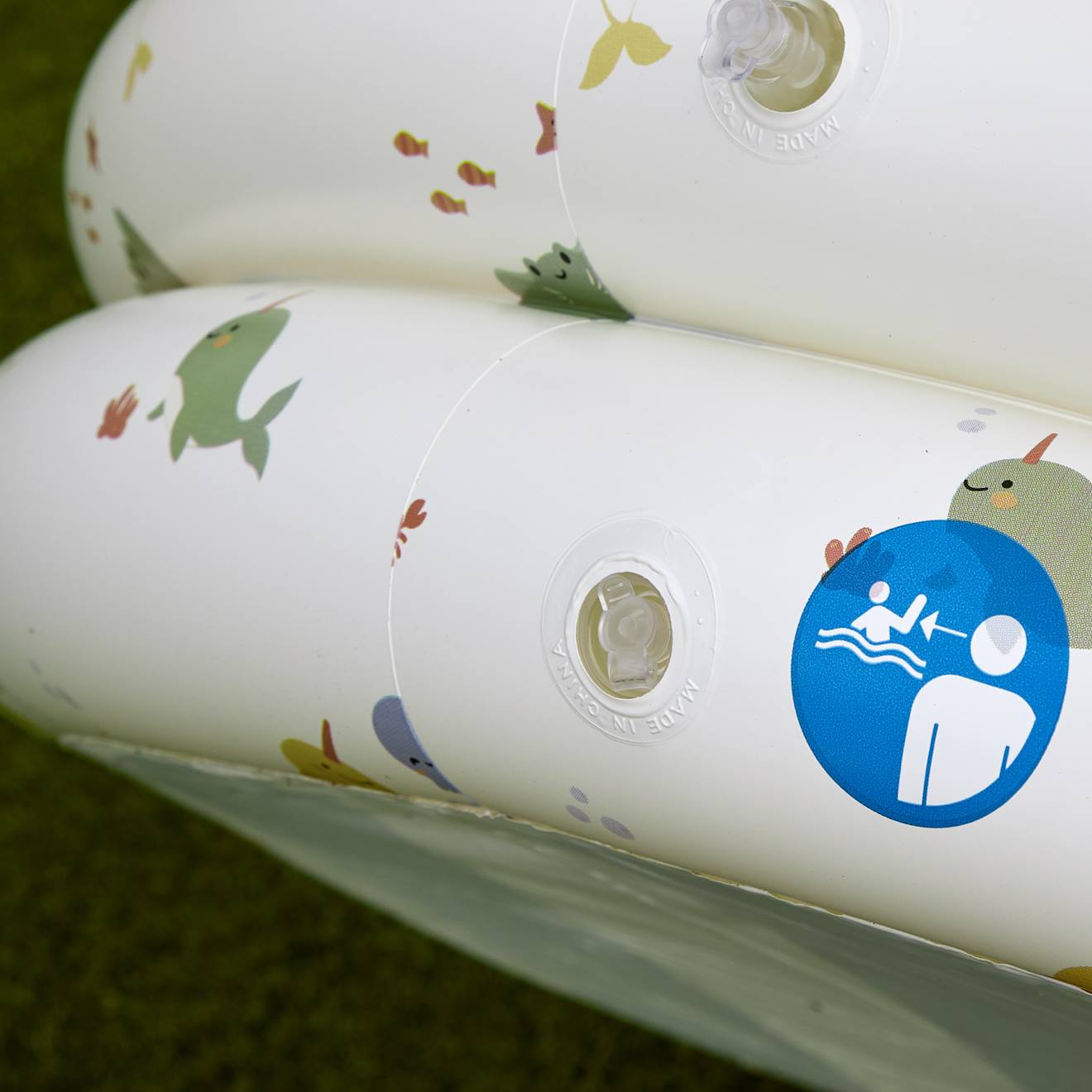 Piscine Gonflable Pour Bébé De 100 Cm Blanc (Miniland) - Image 3