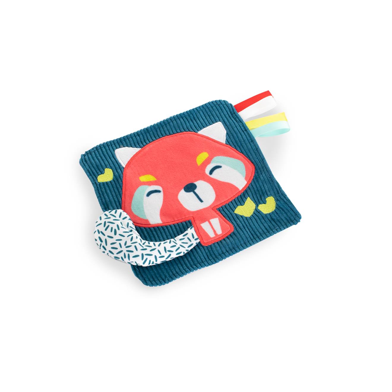 Jouet En Papier Craquant Pour Bébés : Panda Rouge Vert