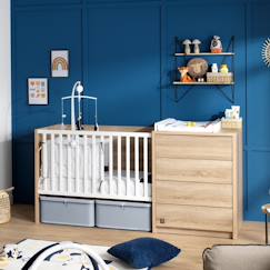 Chambre et rangement-Lit bébé combiné évolutif - antonin
