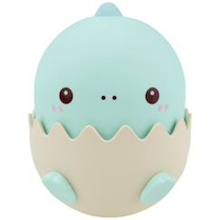 Linge de maison et décoration-Veilleuse rechargeable bébé dinosaure bleu