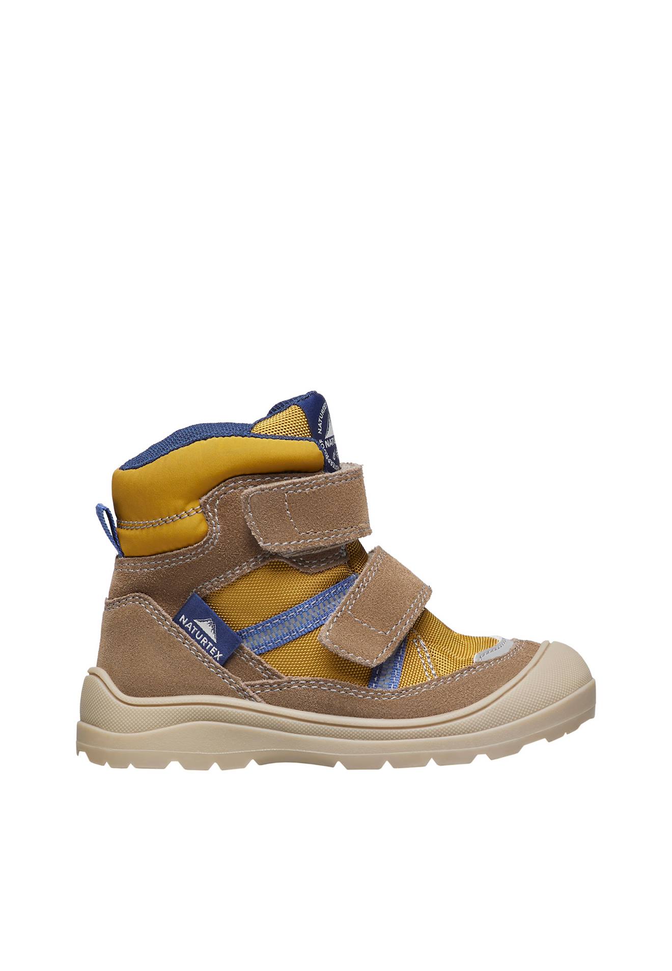 Bottes En Suède Et En Tissu Graysy Vl Wp. Citrouille-