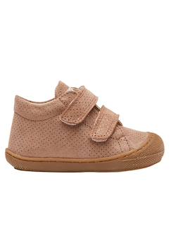 Chaussures-Chaussures bébé 17-26-Chaussures premiers pas en suède pailleté cocoon vl
