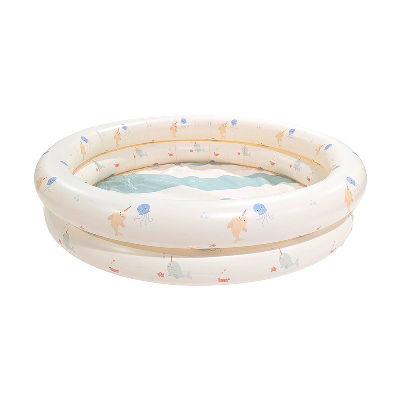 Piscine Gonflable Pour Bébé De 100 Cm Blanc (Miniland) - Image 1