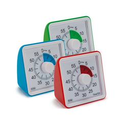 Jouet-Jeux éducatifs-Timer silencieux rouge - piles incluses - jeux d'apprentissage - jouet éducatif pour enfants