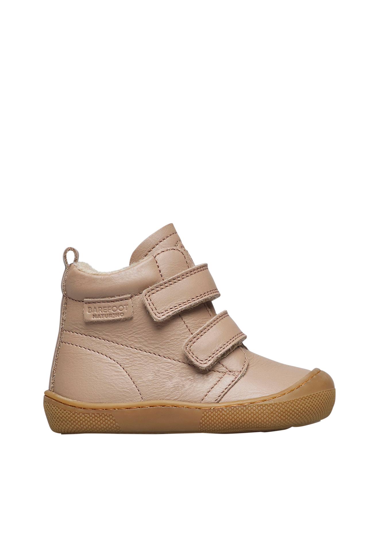 Bottes Barefoot En Cuir Wigghi Vl Gris Tourterelle- 100 €