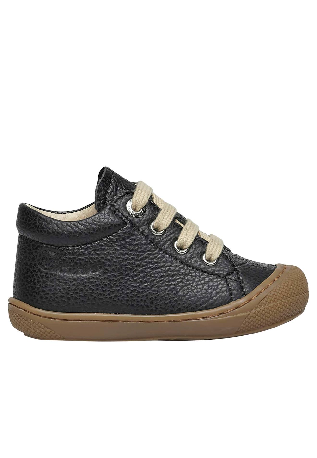 Chaussures En Cuir Cocoon Noir-