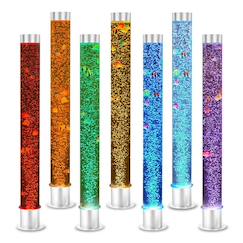 Jouet-Tube à bulles avec poissons et télécommande - jouet éducatif pour enfants