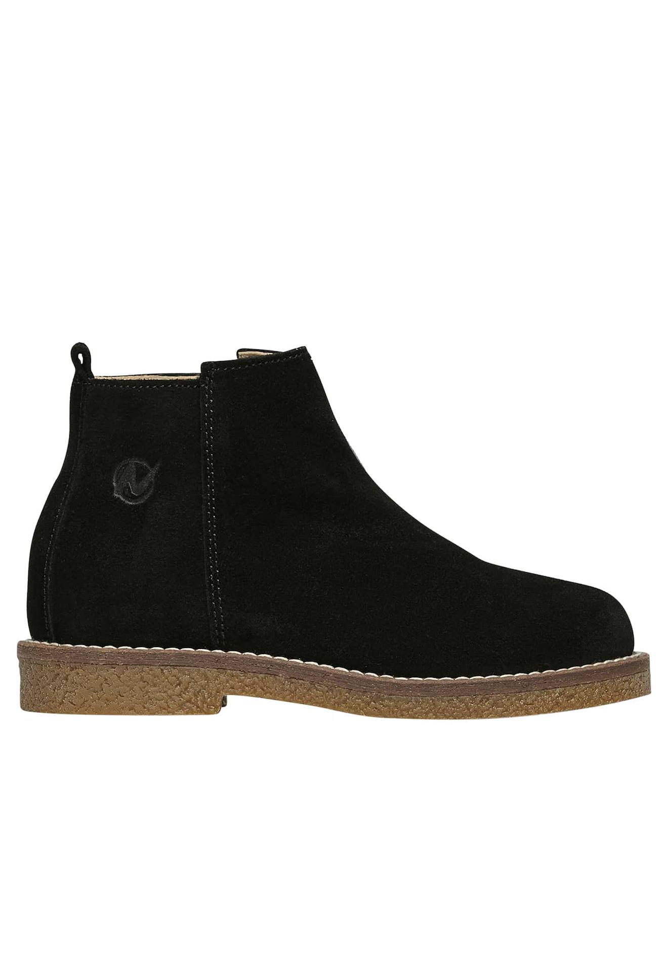 Bottines En Suède Dasie Noir-