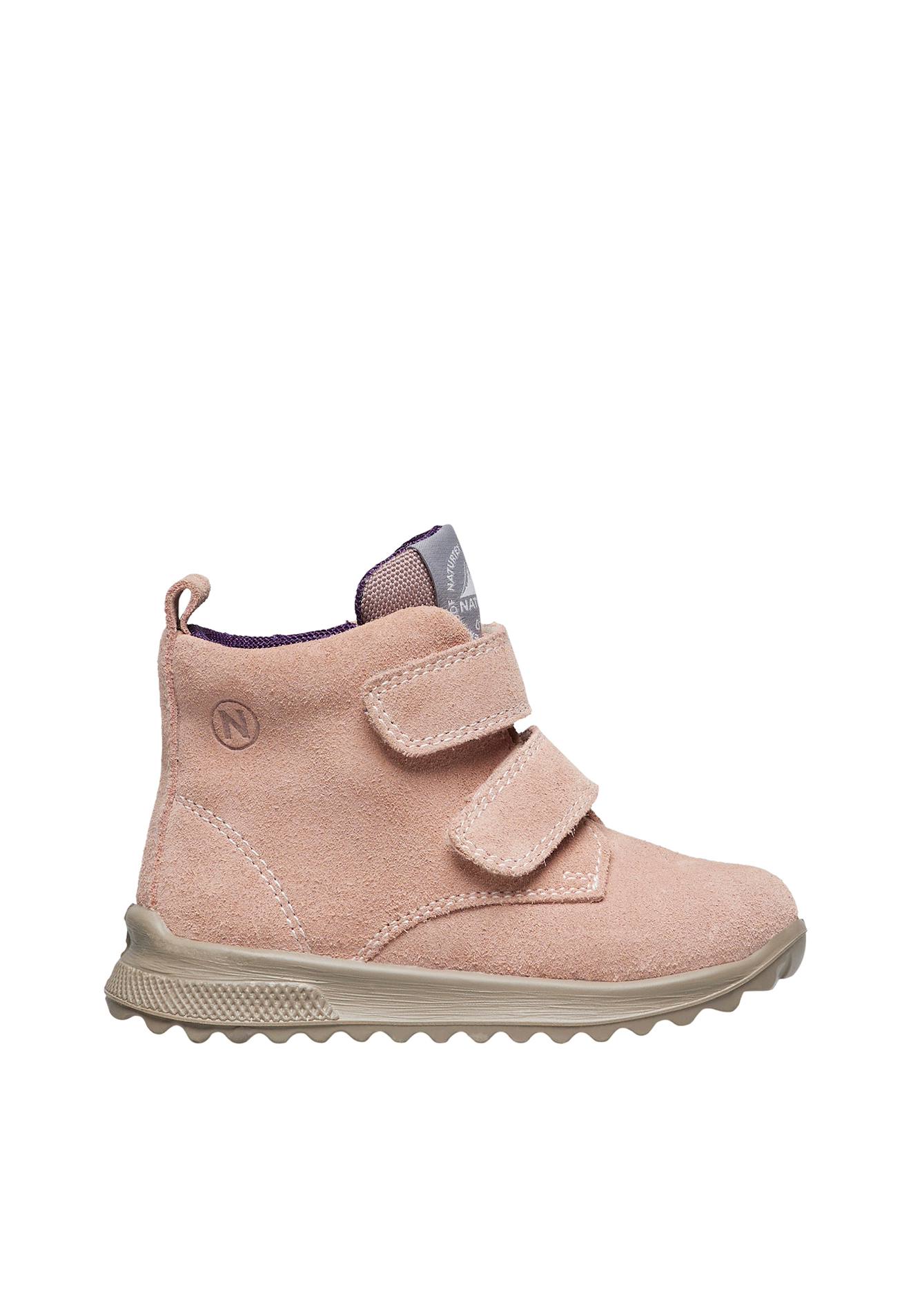 Boots En Suède Willic Wp Rose Clair-