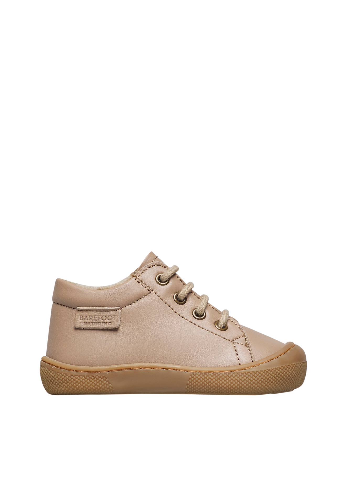 Chaussures Barefoot En Cuir Barefoot Amur Beige-