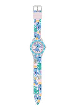 -Montre pédagogique enfant disney lilo & stitch violette