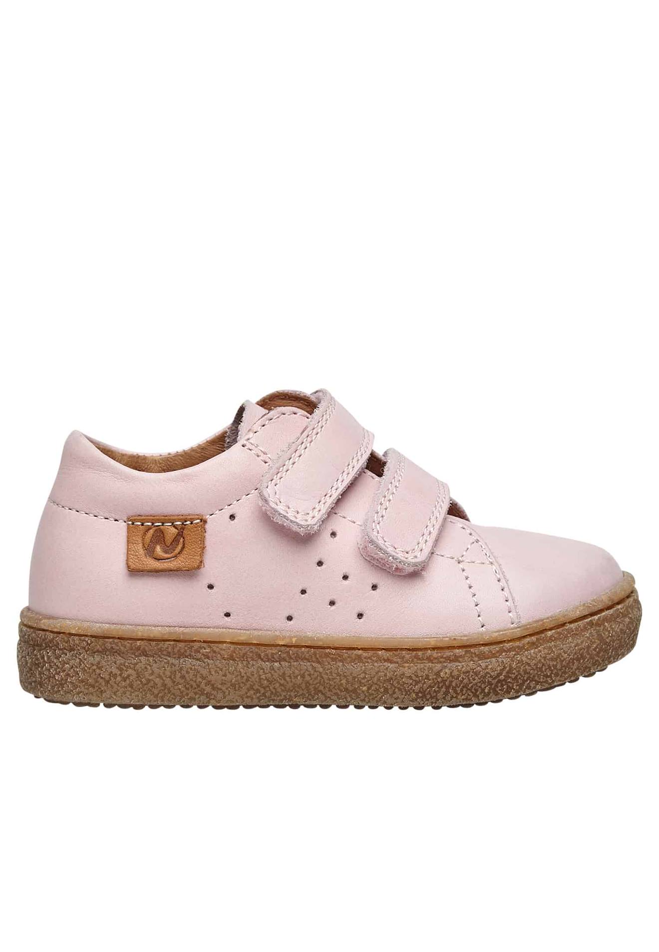 Baskets En Cuir Carex Vl Rose-
