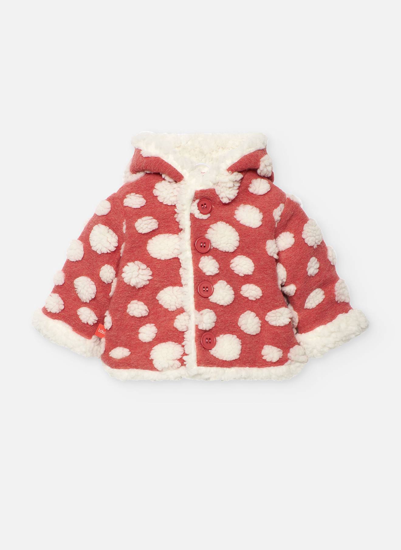 Veste Bébé En Maille Rose