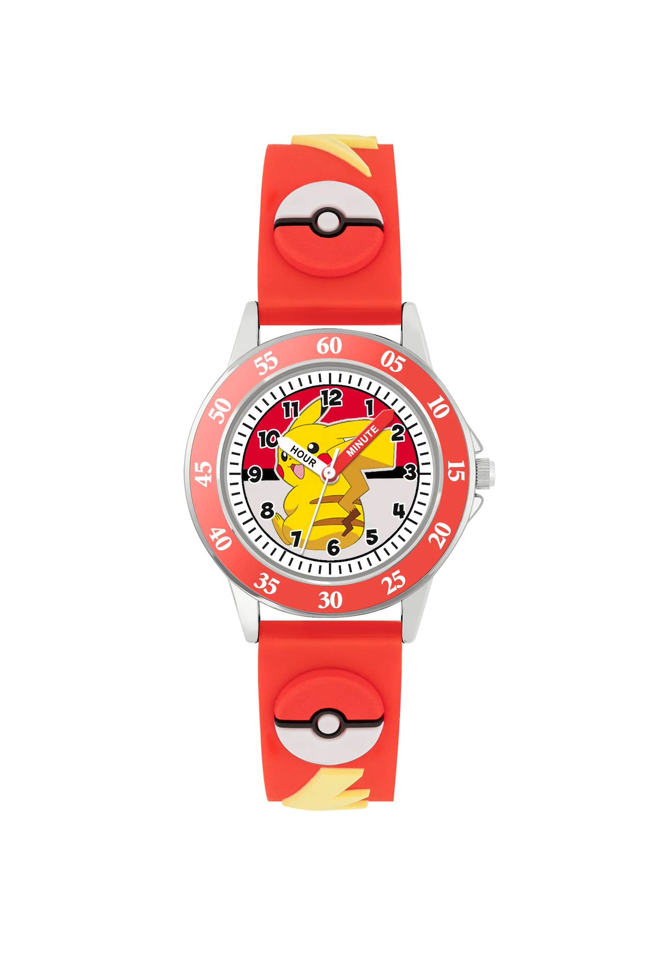 Montre pokemon pikachu rouge