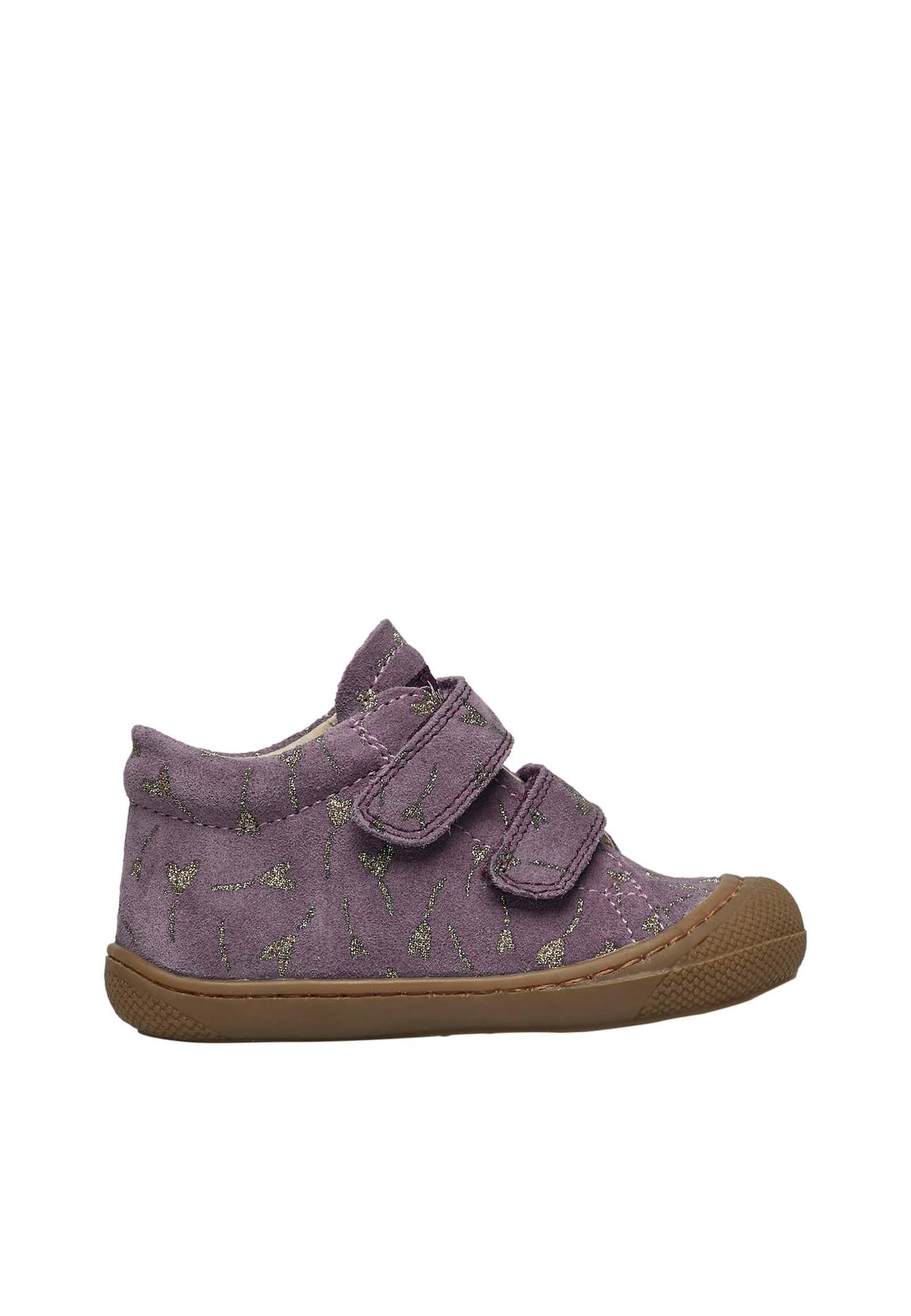 Chaussures Premiers Pas En Suède Cocoon Vl Violet-