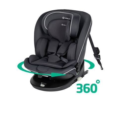 Safety First - Siège Auto Évolutif Pivotant Saturn 360 I-size Black