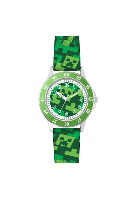 Garçon-Montre minecraft pour apprendre l'heure