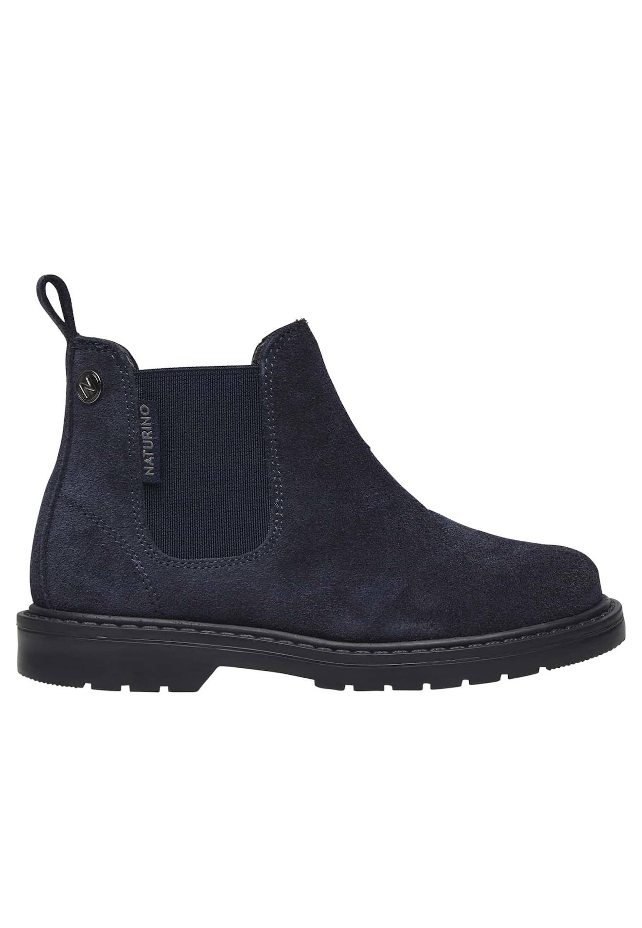 Bottines En Sude Piccadilly Marine- 128 €