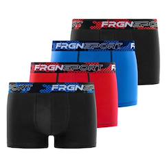 Lot de 4 boxers  en coton dynamic tom  - vertbaudet enfant