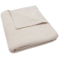 Linge de maison et décoration-Couverture en polaire basic knit oatmeal (100 x 150 cm)