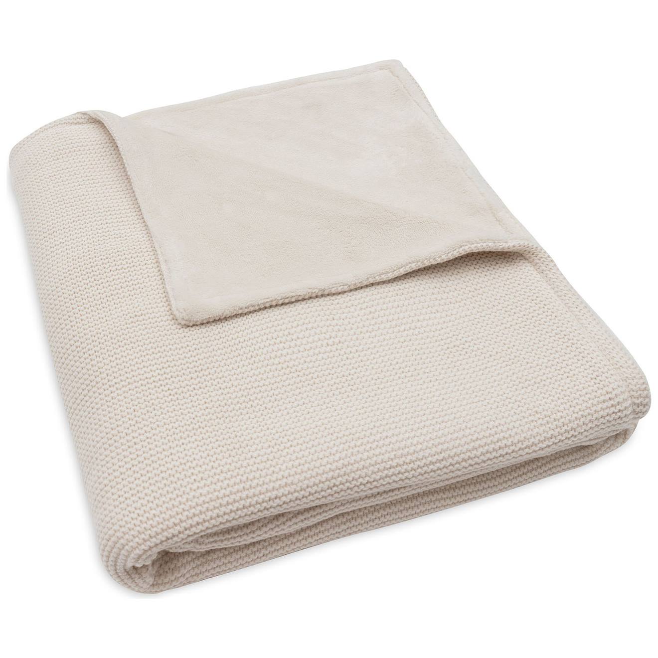 Couverture En Polaire Ecru