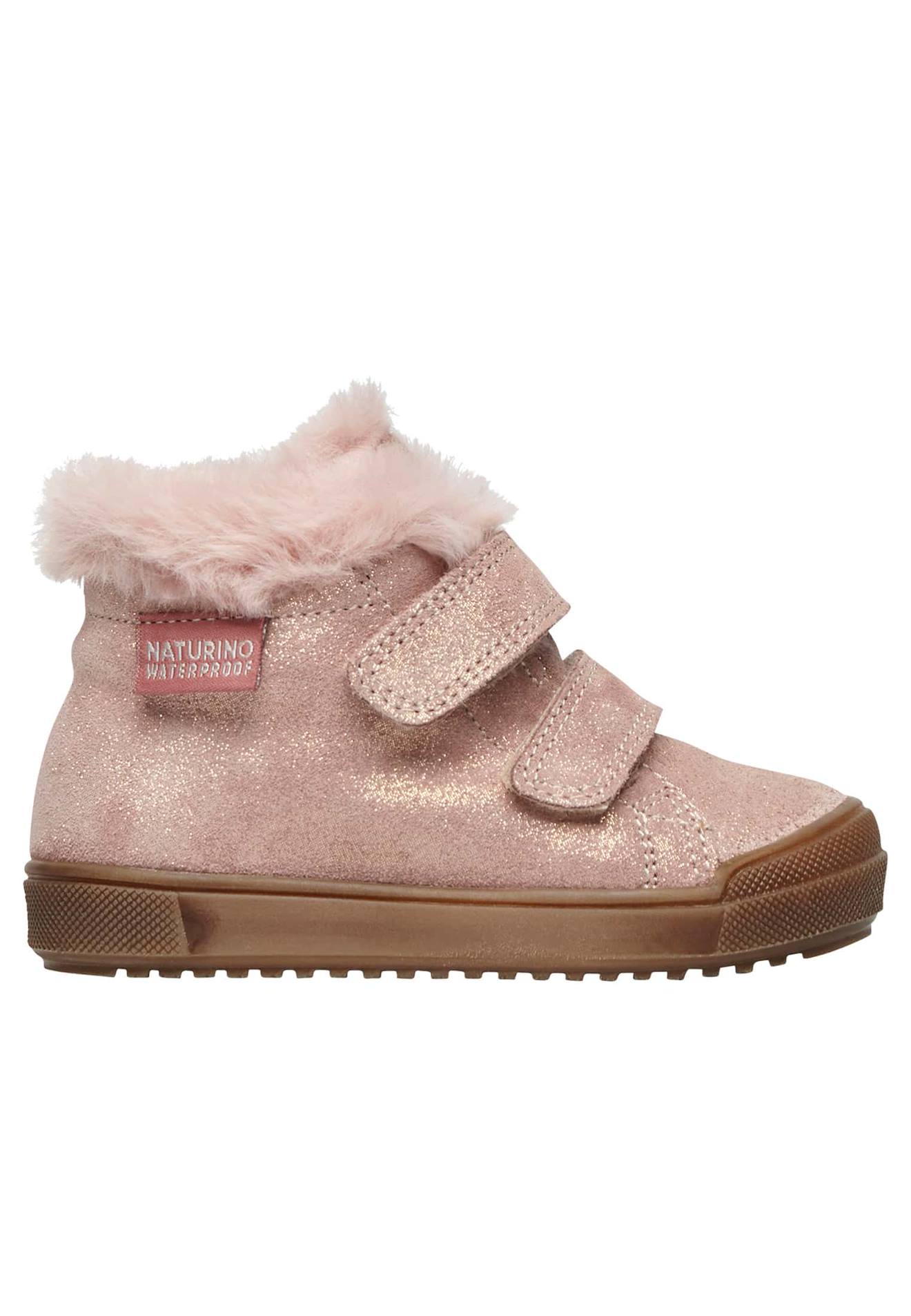 Chaussures Montantes En Suède À Paillettes Dellen Vl Lilas-