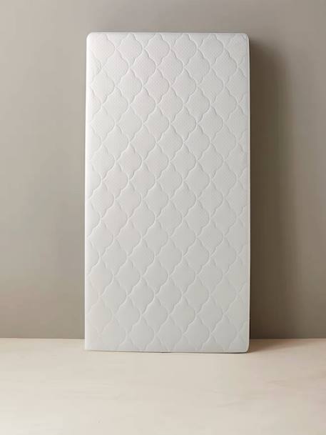 Vertbaudet - Matelas bébé ultra respirant Mousse Certipur® blanc